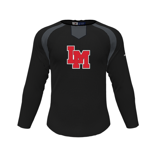 [CUS-DFW-PULL-FLC-CNK-LSL-BLK-YS-LOGO1] Pullover (Youth S, Black, Logo 1)