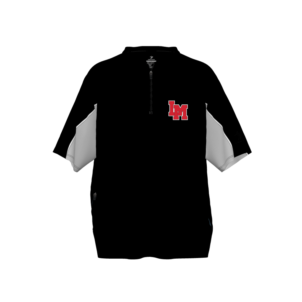 [CUS-DFW-WIND-PER-SSL-BLK-YS-LOGO1] Wind Jacket (Logo 1, Youth S, Black)