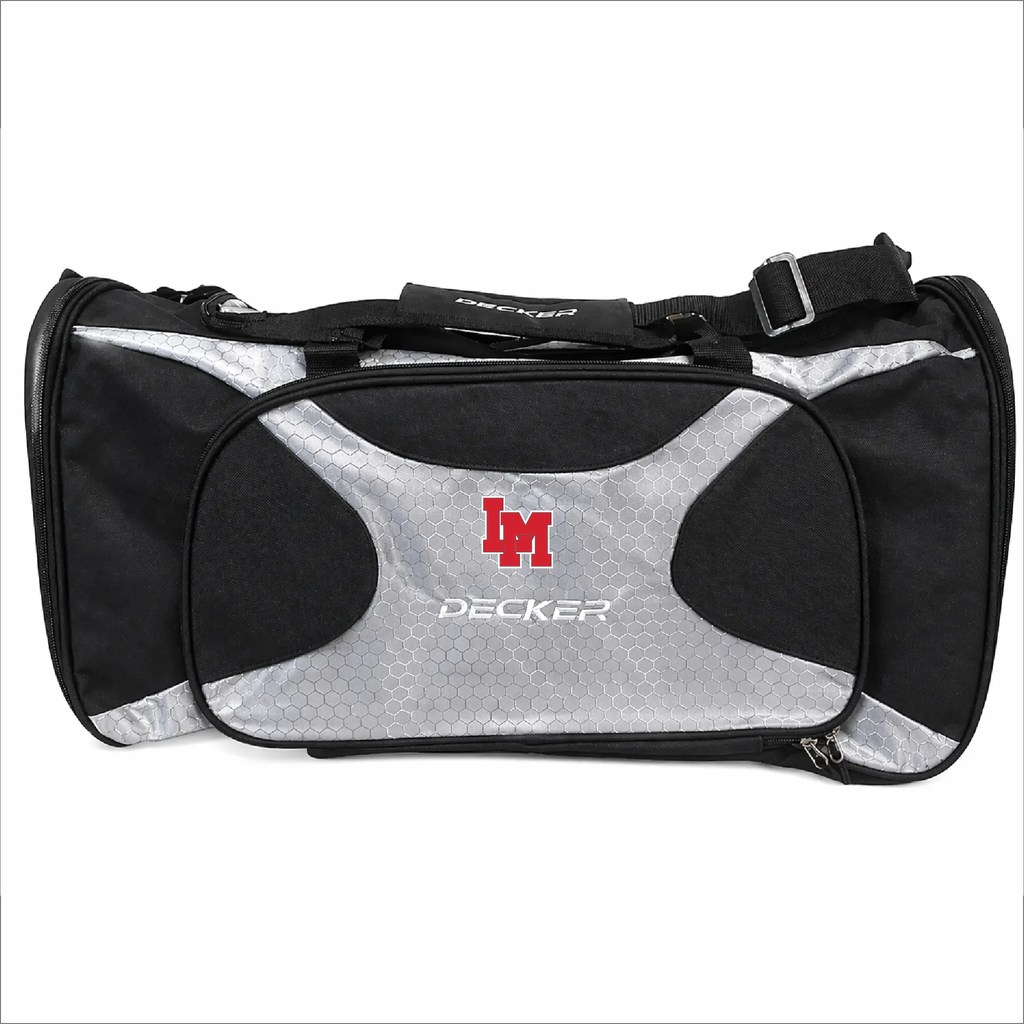 [DIA-DUBG-GRY-LOGO1] Decker Diamond Duffel (Logo 1)