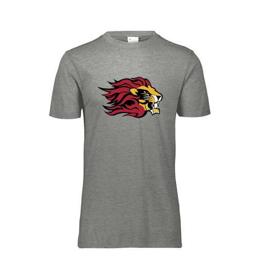 [FTSCUBGY-YS-LOGO2] Decker Youth Tri-Blend T-Shirt - Short Sleeve (Youth S, Gray, Logo 2)