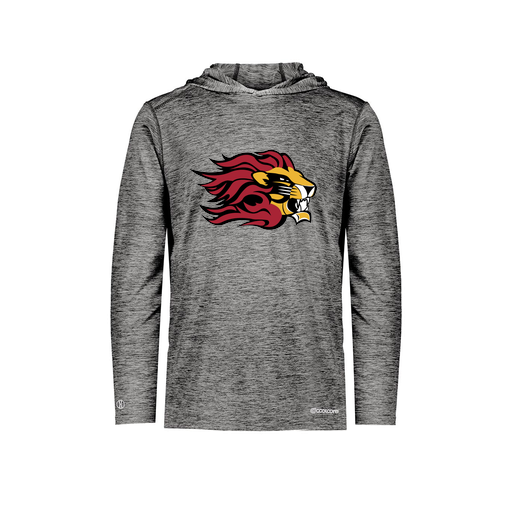 [FOLHCGBK-AS-LOGO2] Decker Men's Charge Hoodie (Adult S, Black, Logo 2)