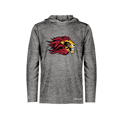 [FOLHCGBK-YS-LOGO2] Decker Youth Charge Hoodie (Youth S, Black, Logo 2)