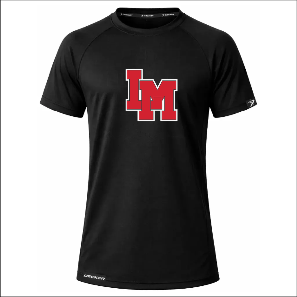 [FTSCPTBK-YXS-LOGO1] NEW Decker Performance T-Shirt (Black, Youth XS, Logo 1)